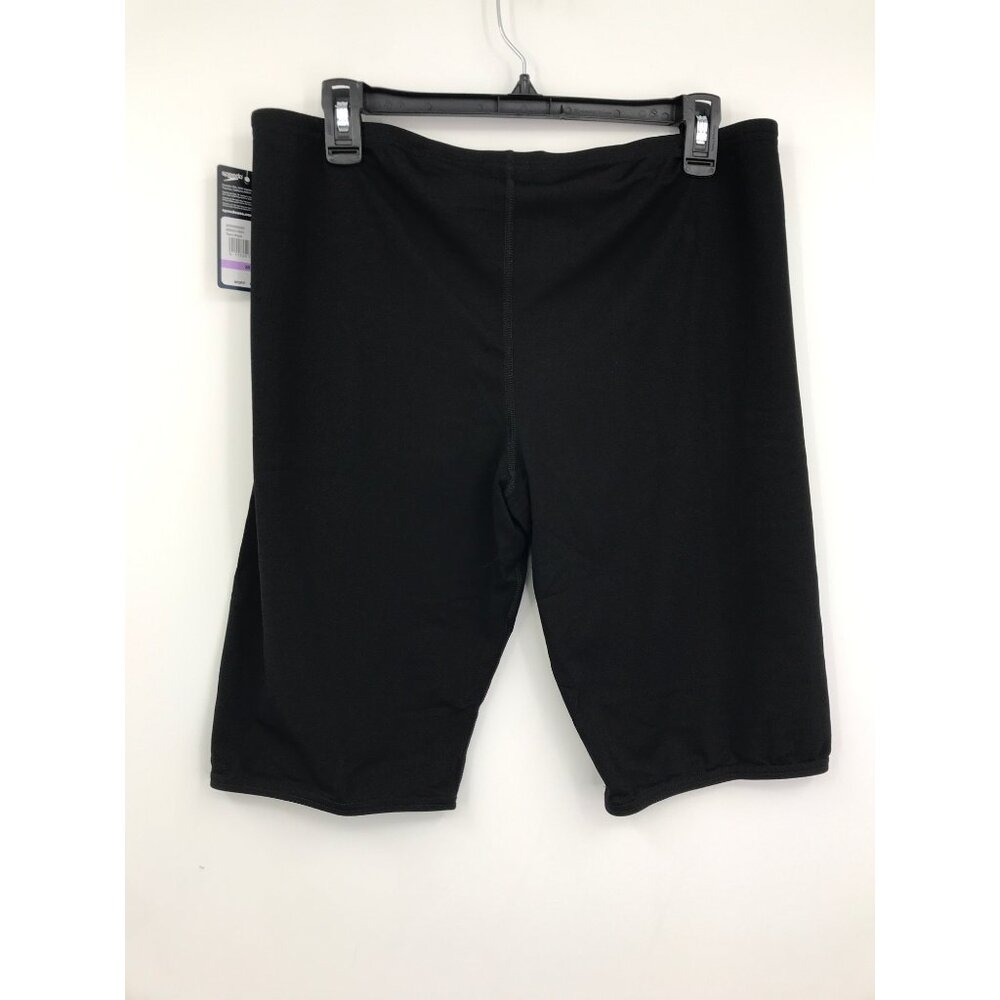 Speedo Men's Endurance+ Solid Jammer Swimwear Black 38 NEW - Picture 4 of 7